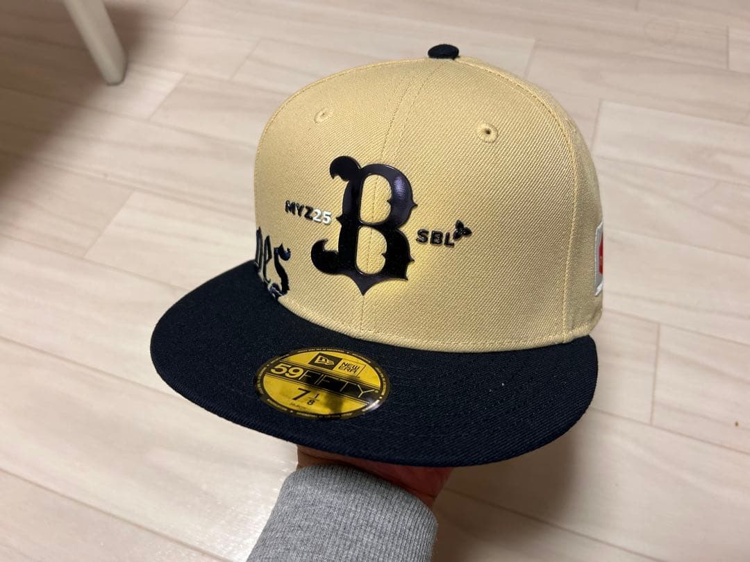 【新品・タグ付き】オリックス 宮崎キャンプ 2025 限定 キャップ 支給品