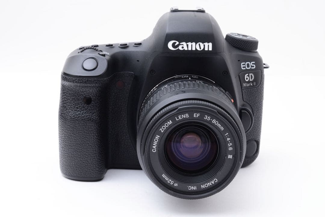 保証/一眼レフカメラ Canon EOS 6D Mark II標準レンズセット