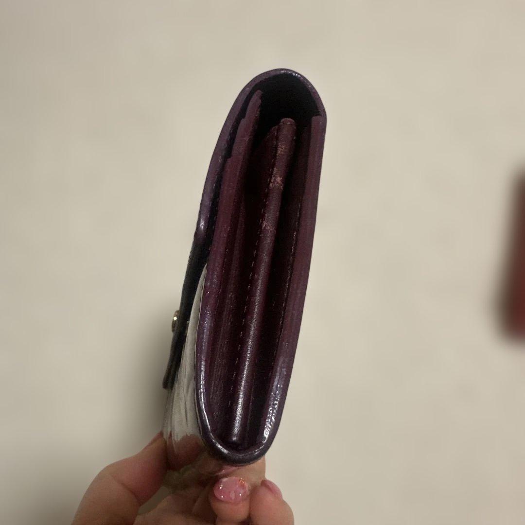 ら*ど様 Louis Vuitton ヴェルニ長財布　ボルドー