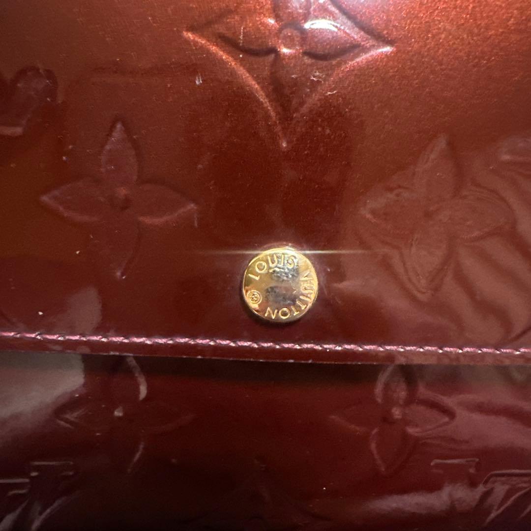 ら*ど様 Louis Vuitton ヴェルニ長財布　ボルドー