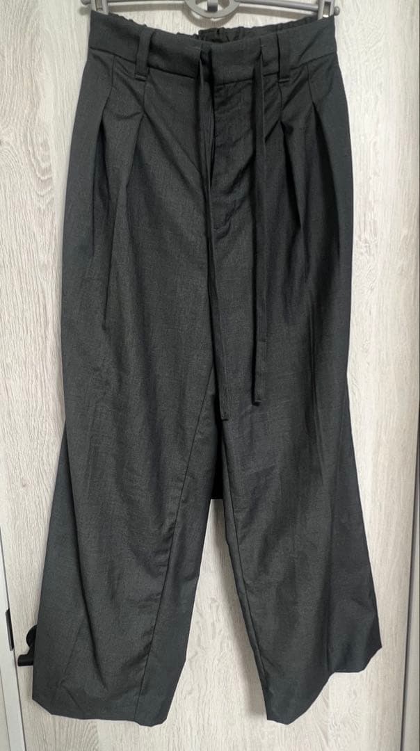 Adam et Rope 2タック ワイドルーズ ドカンパンツ / スラックス