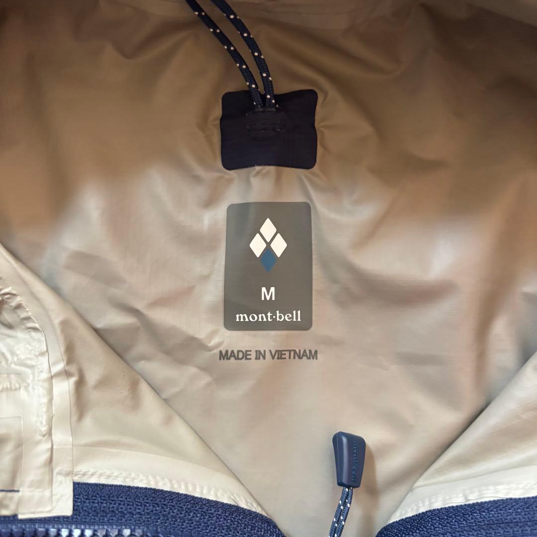 mont-bell レインハイカージャケット　ネイビー