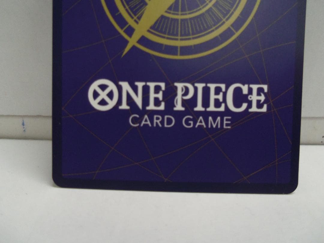 【一部欠けあり】ワンピースカード サンジ コミパラ OP-06-119　SEC