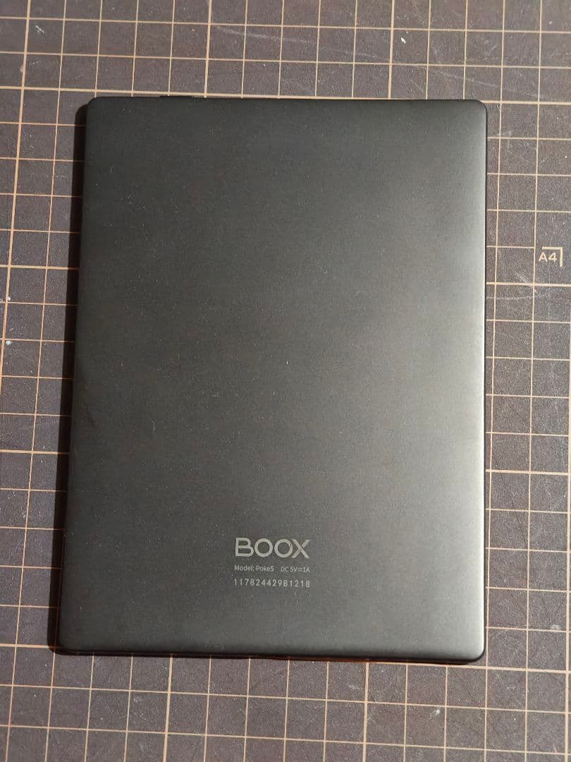 BOOX Poke5 電子ペーパー搭載6インチAndroidタブレット