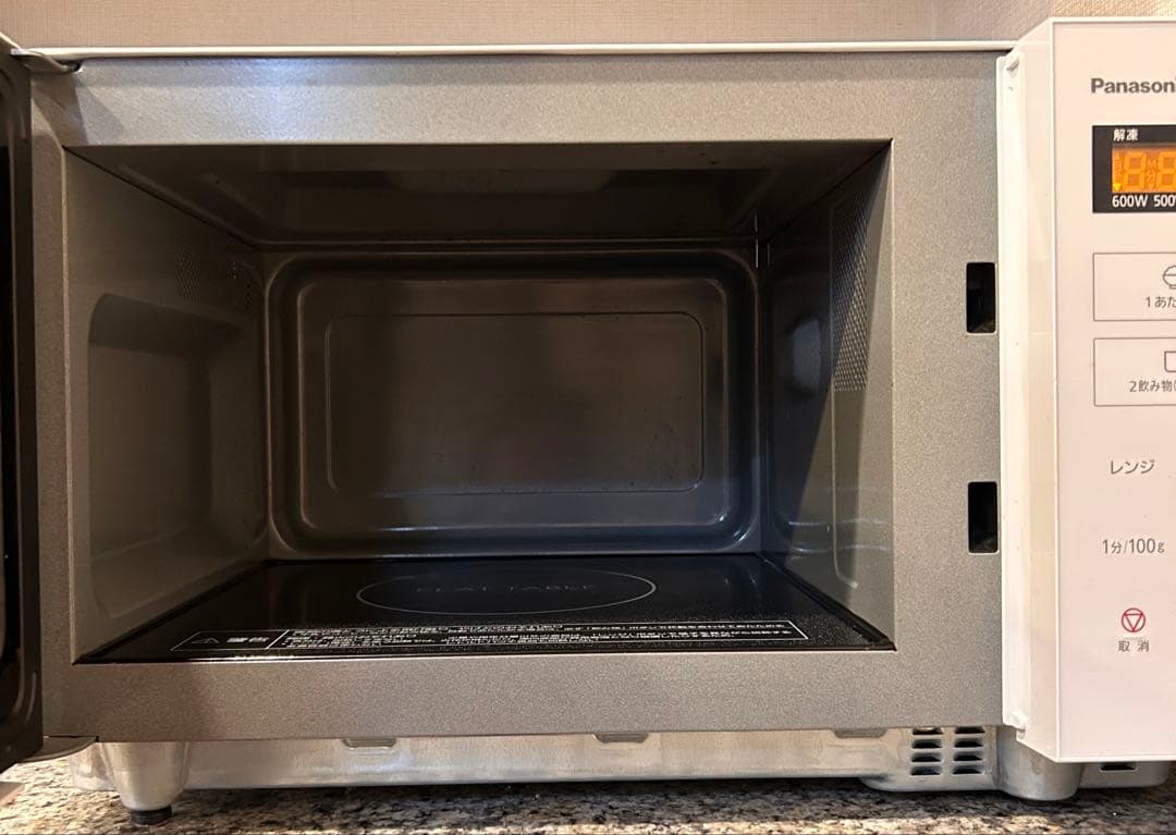 Panasonic NE-FL100 ホワイト 電子レンジ　2022年製