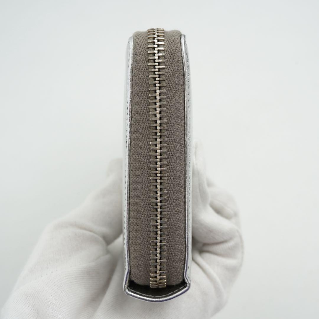 ✨新品未使用✨　イヴサンローラン　長財布　YSLロゴ　エンボス　バイカラー　箱付