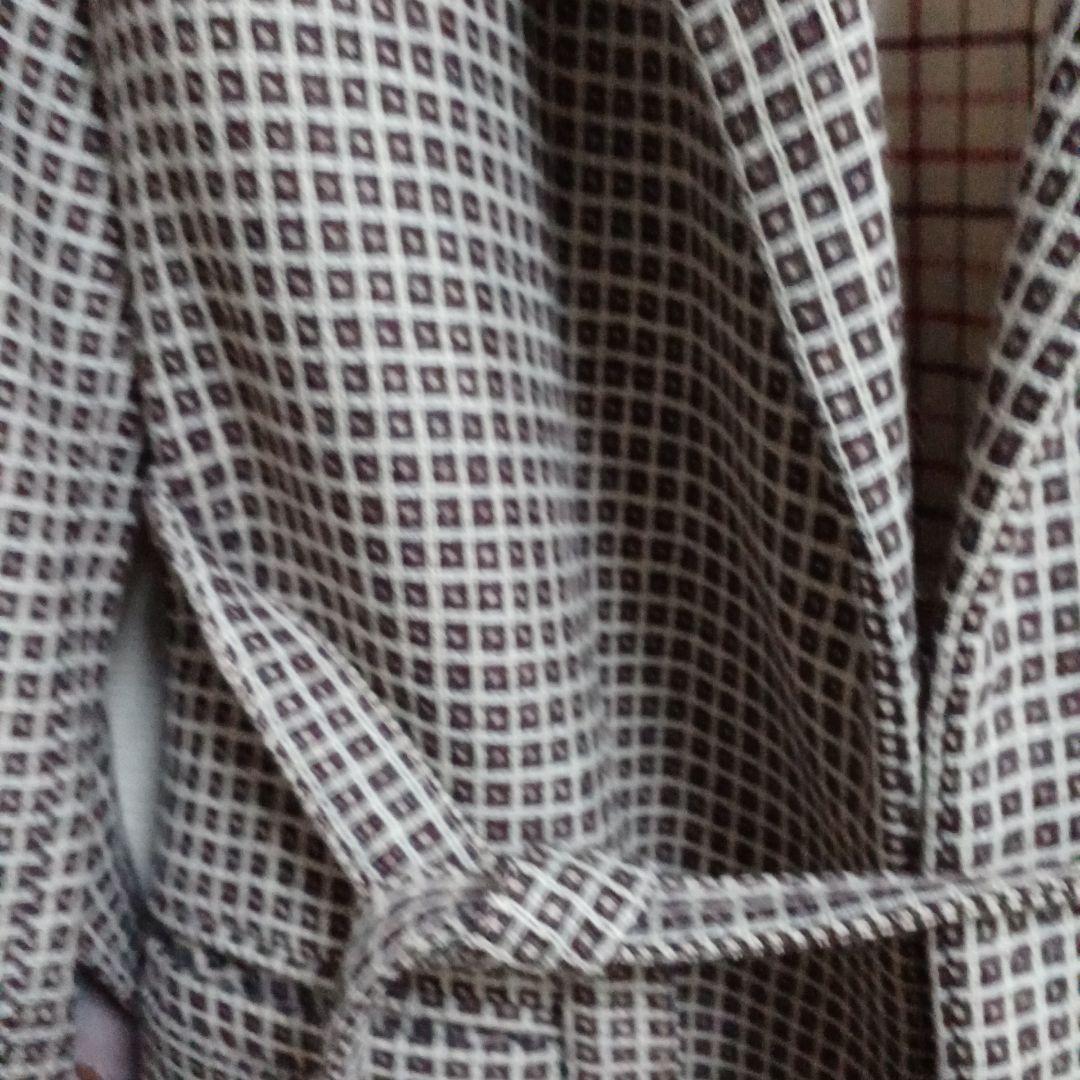 CHRISTOPHE LEMAIRE チェック柄 ベルト付きジャケット