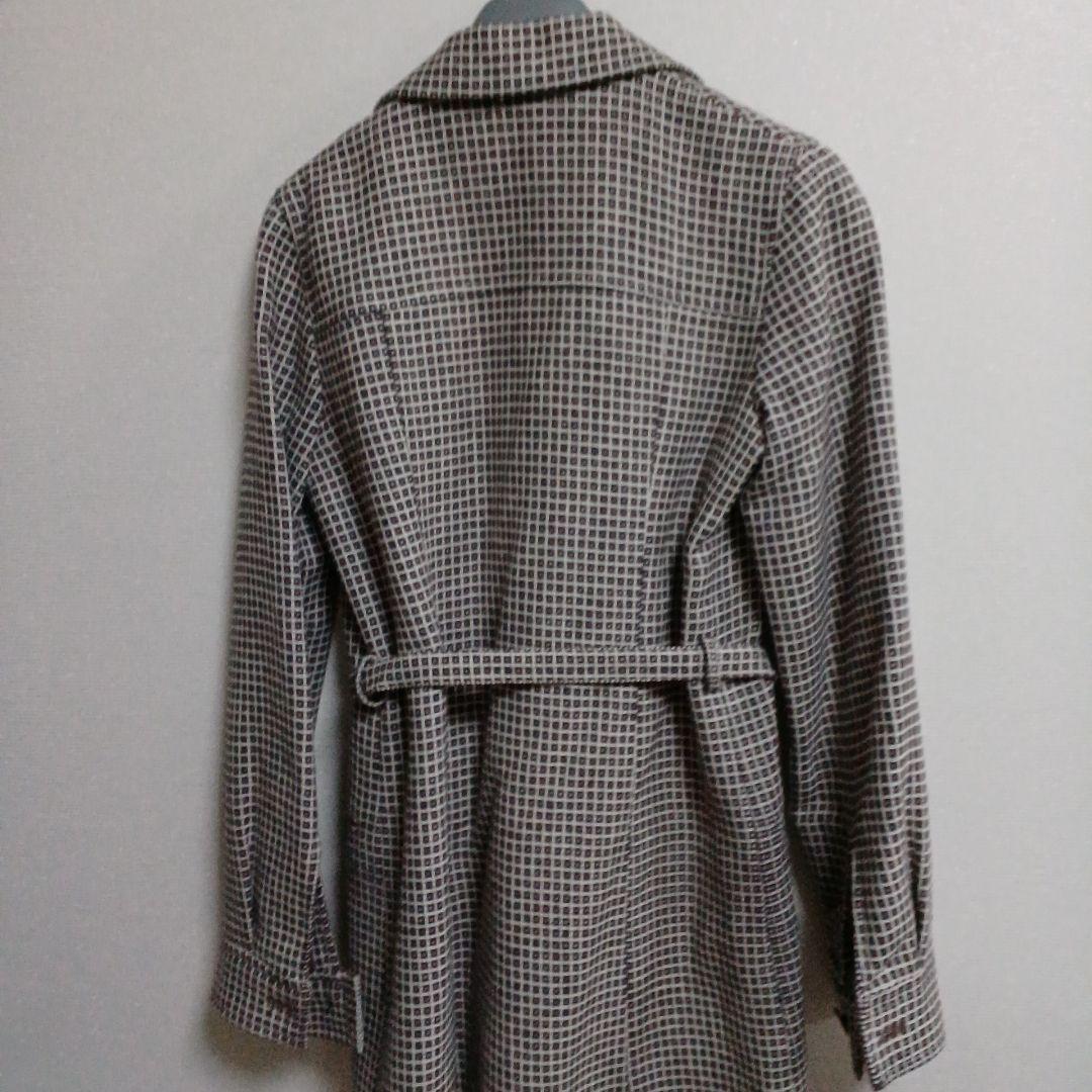 CHRISTOPHE LEMAIRE チェック柄 ベルト付きジャケット