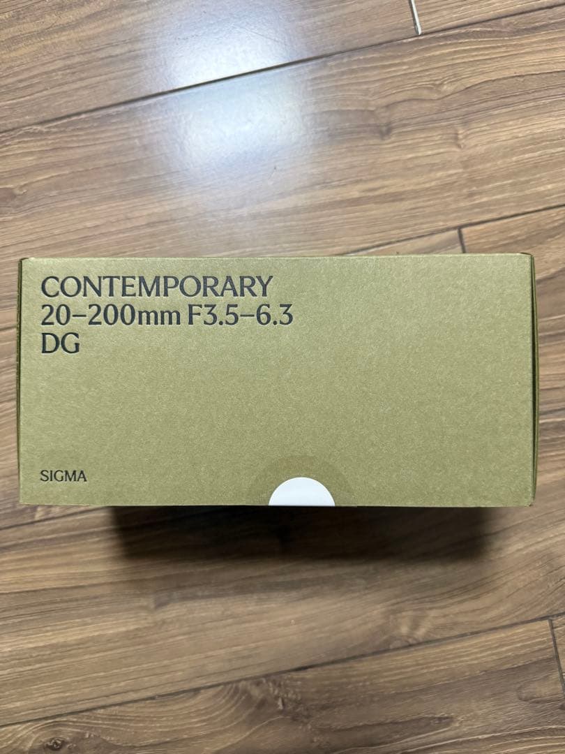 新品　SIGMA 20-200mm F3.5-6.3 DG レンズ E マウント