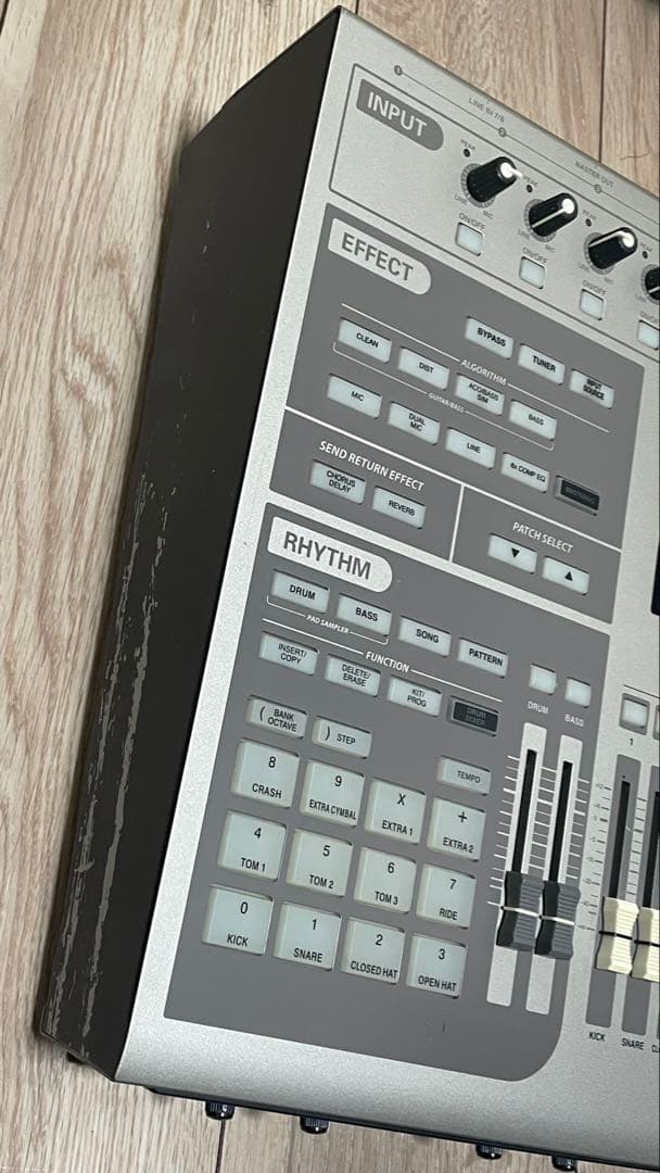 ZOOM MRS-1608 マルチトラックレコーダ