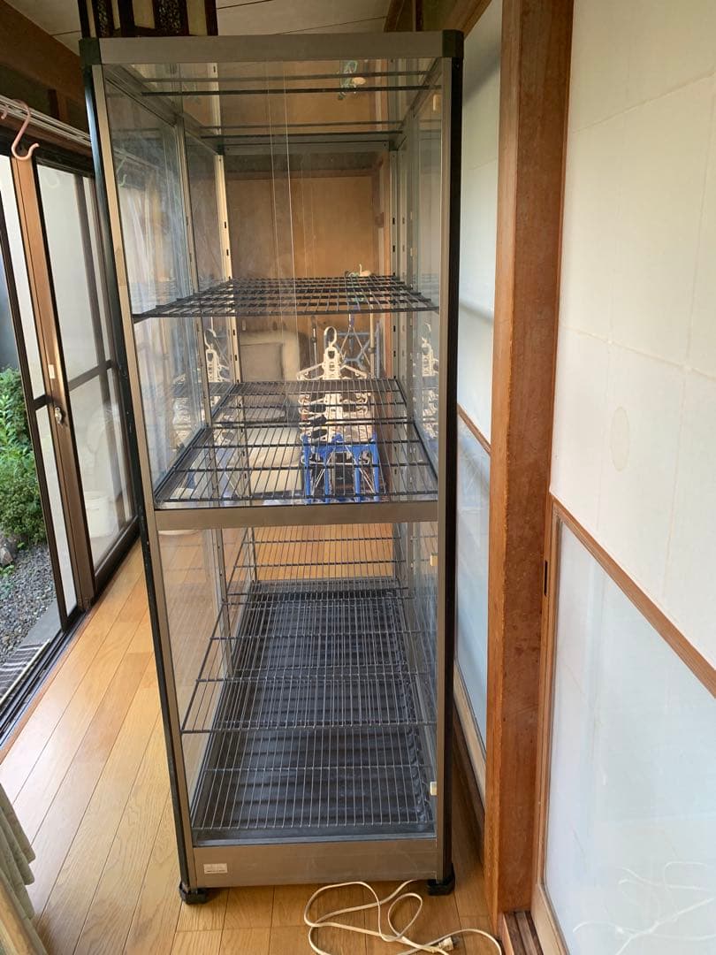 昭和アルミ　透明ガラス製ショーケース