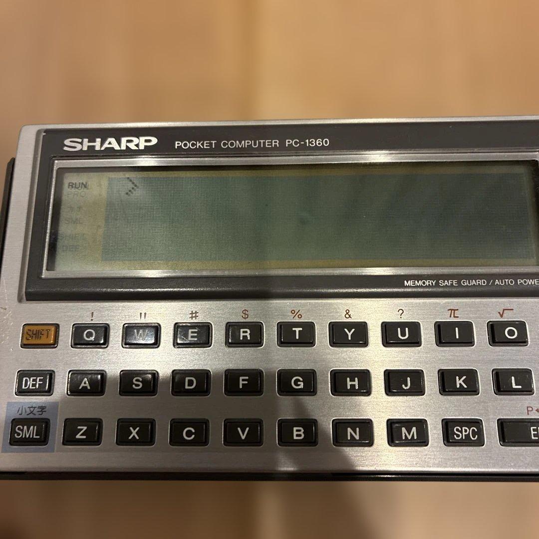 SHARP ポケットコンピュータ PC-1360