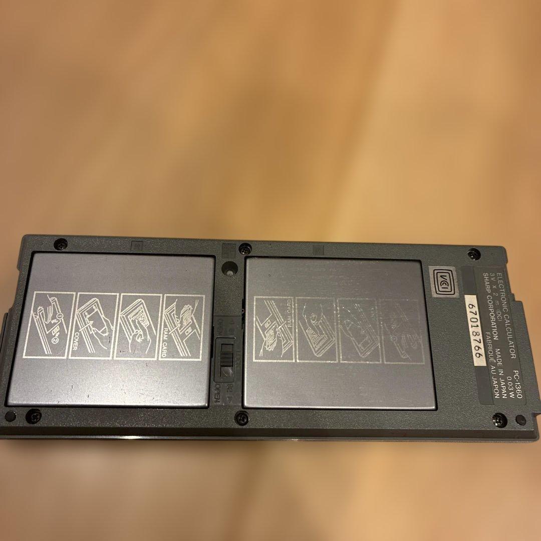 SHARP ポケットコンピュータ PC-1360