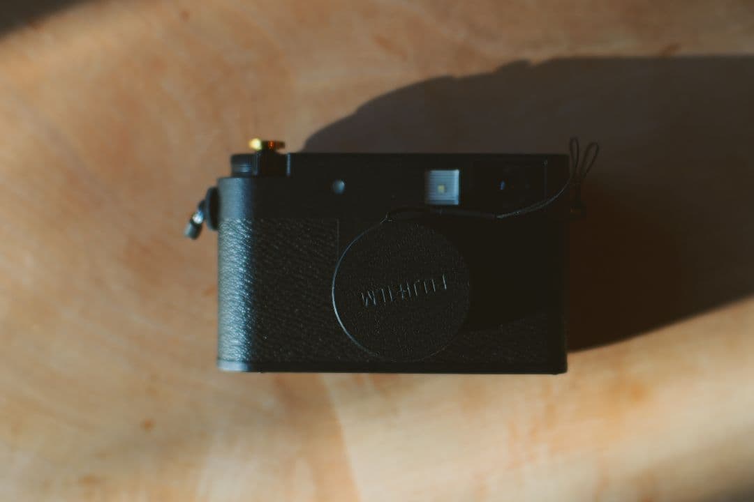 FUJIFILM X half ブラック スキンシール＋ソフトシャッターカスタム