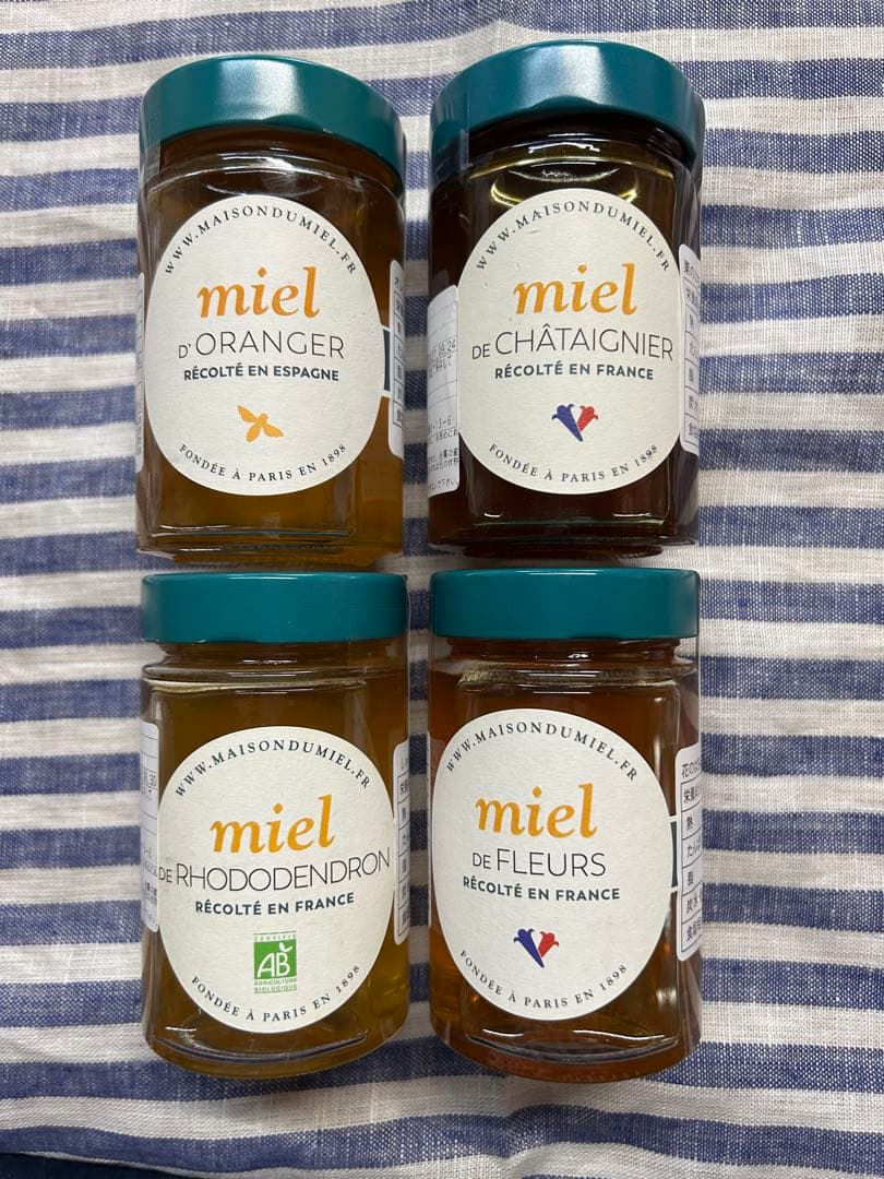 ラ・メゾン・デュ・ミエル　はちみつ　250g　4本セット