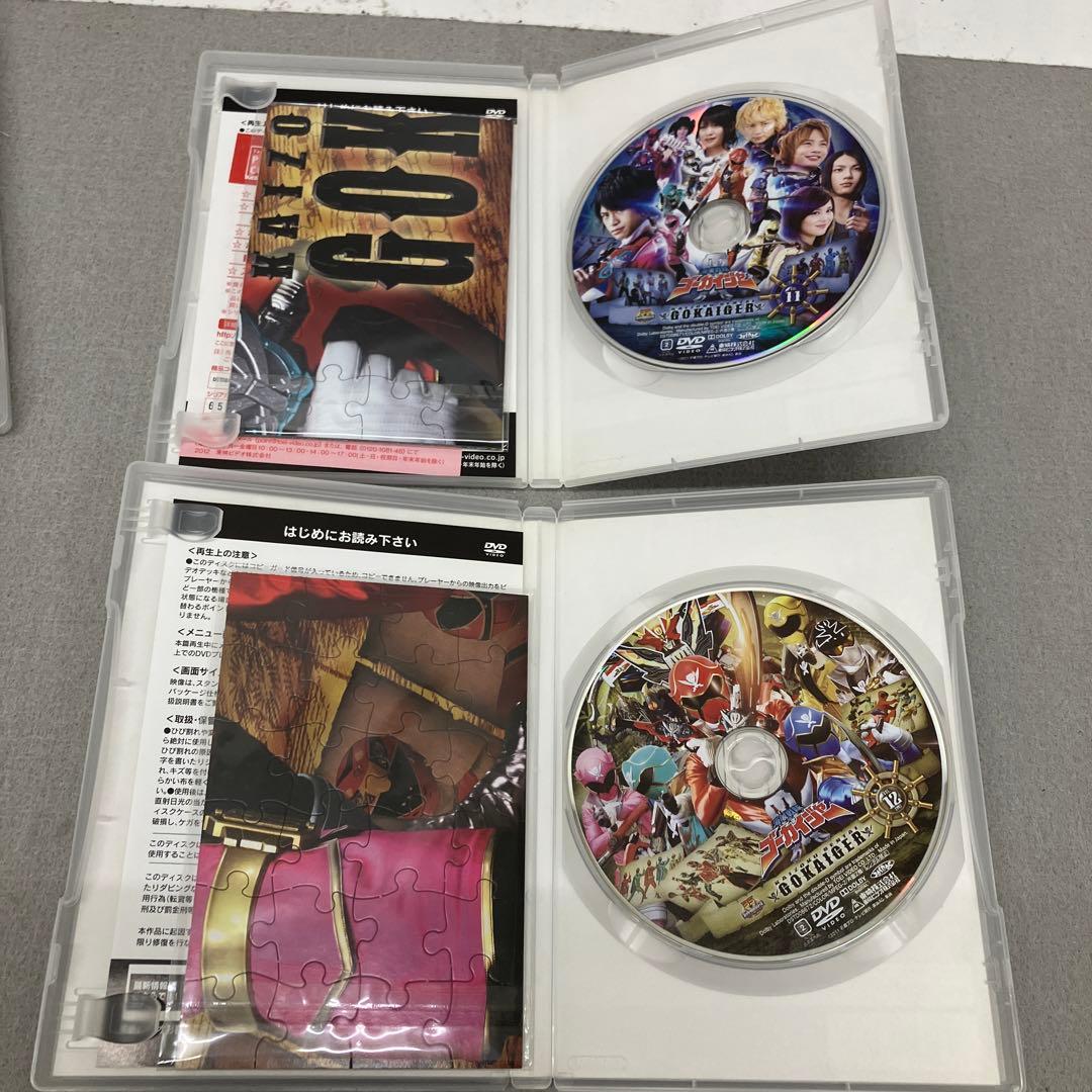 GB7111 海賊戦隊ゴーカイジャー DVD全12巻セット