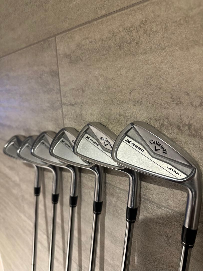 美品　Callaway X Forged Starアイアンセット 6本セット