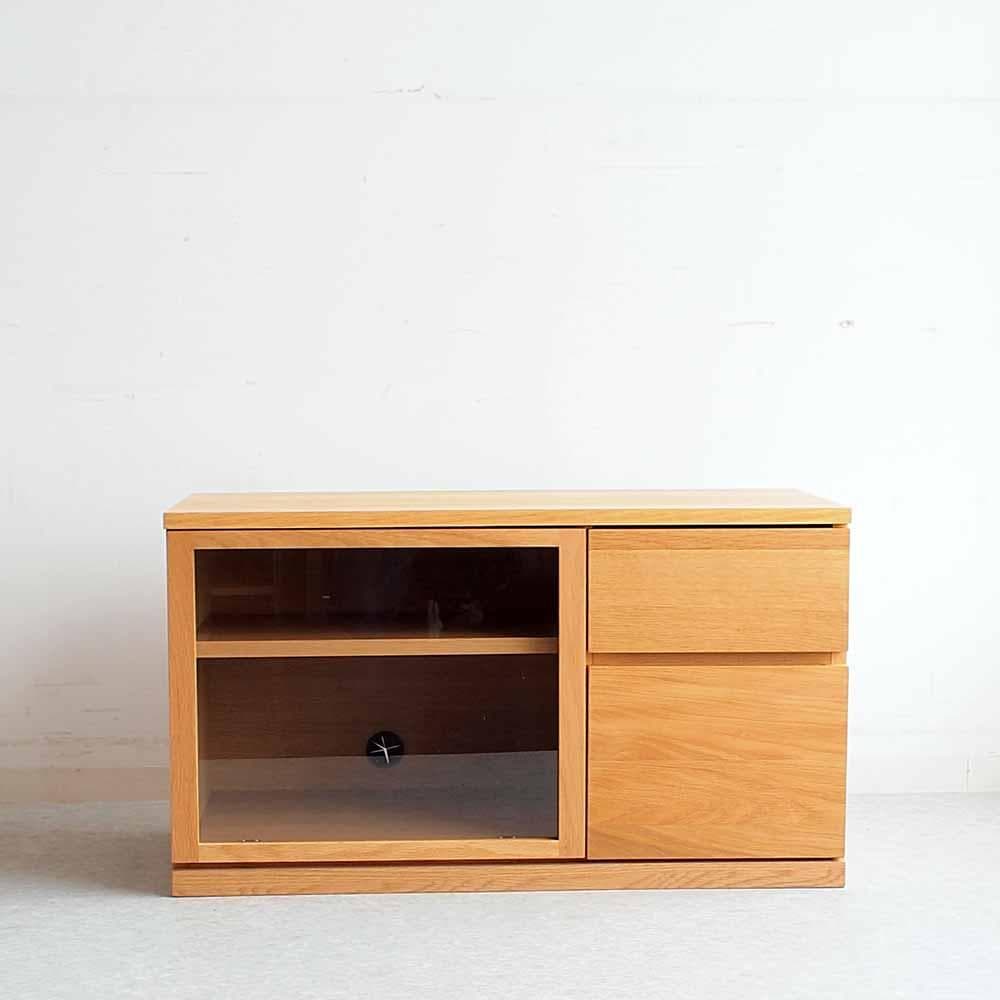 無印良品/MUJI オーク材 AVラック 90cm ZR24455