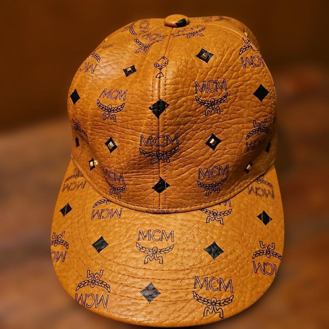 他の方厳禁マリア‼️MCMレア物スタッズ付きキャップ正規品