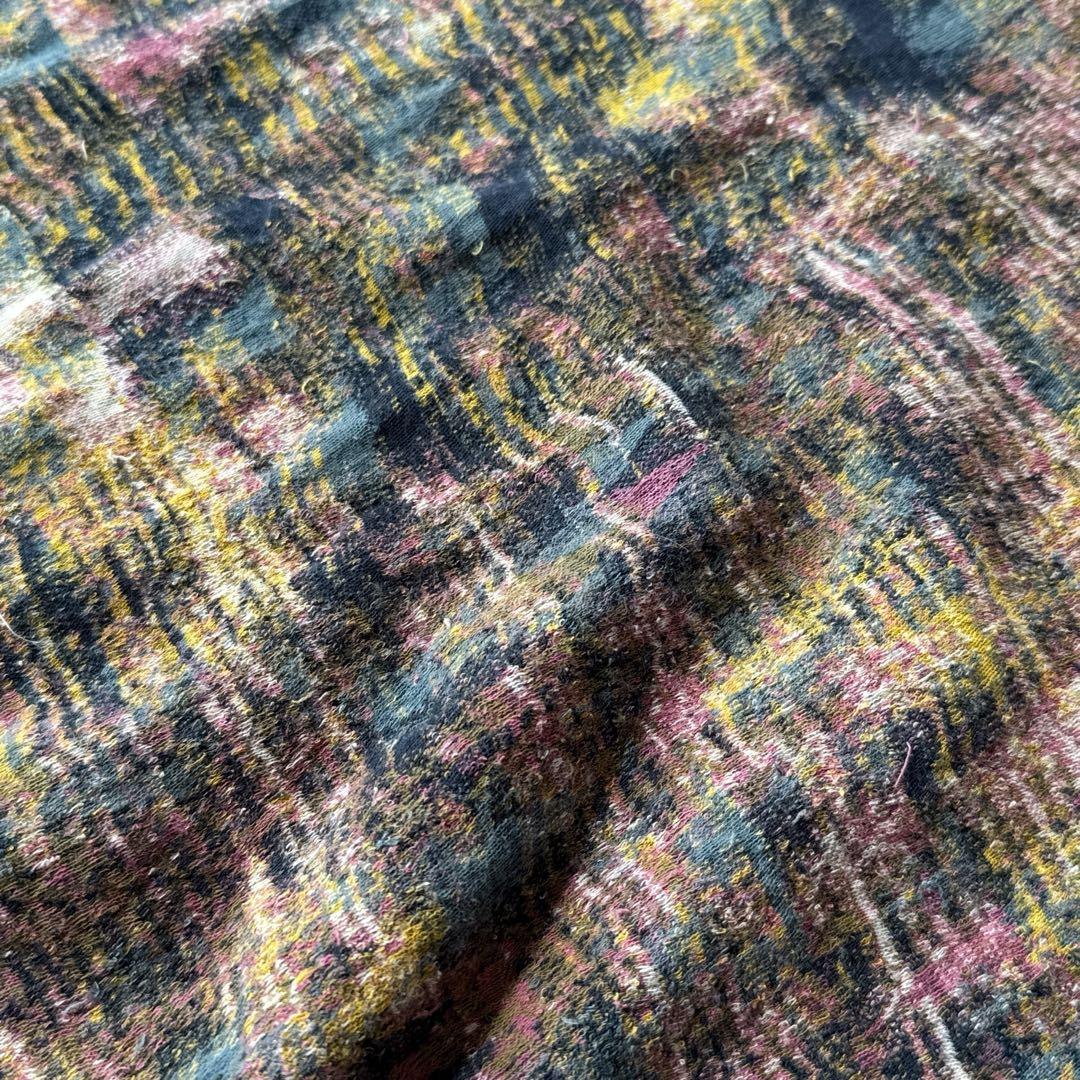 ヨーガンレール チュニック aライン ジャガード 総柄 綿 コットン M