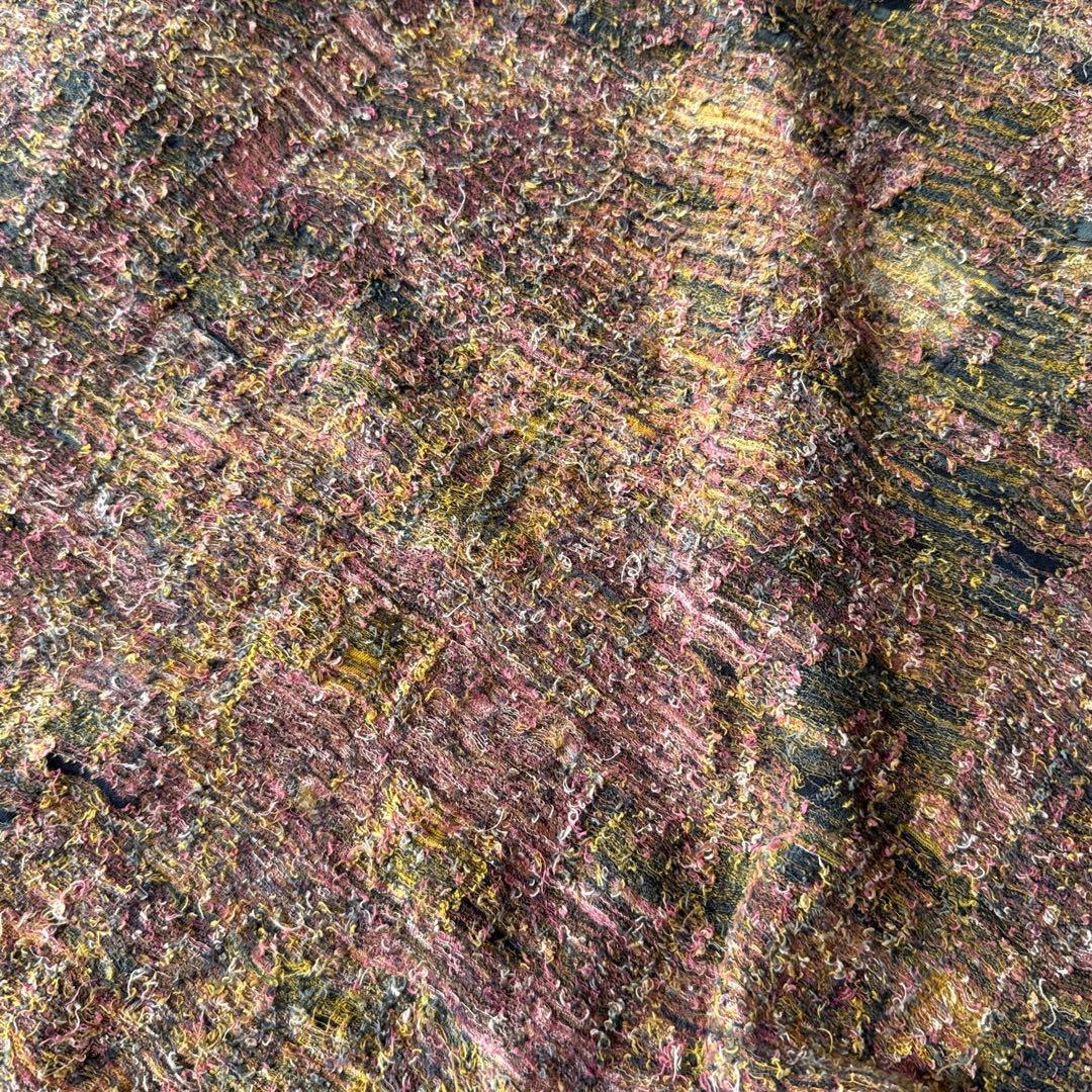 ヨーガンレール チュニック aライン ジャガード 総柄 綿 コットン M