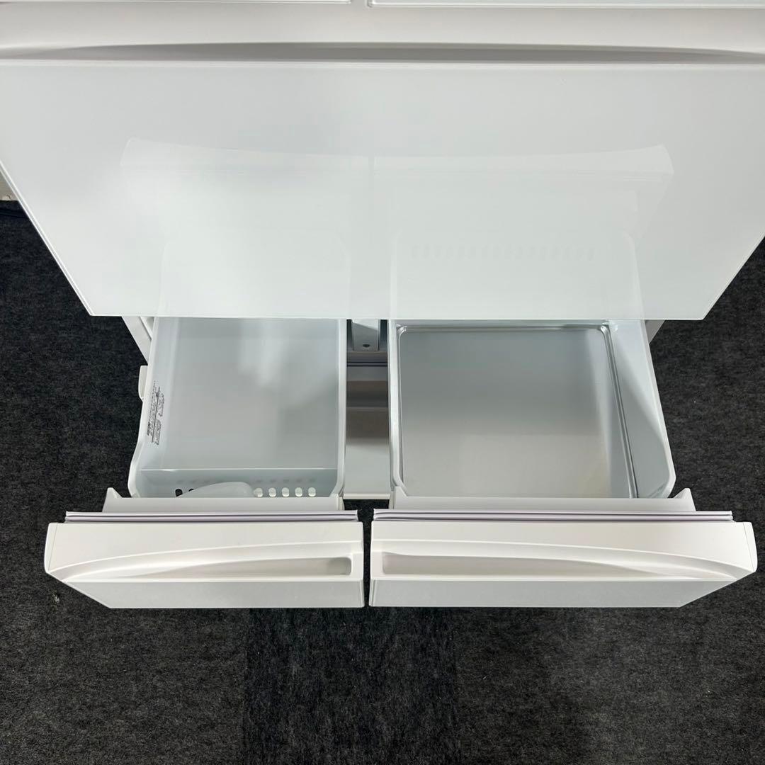 TOSHIBA 462L 大型冷蔵庫 6ドア 観音開き 2021年 d4353