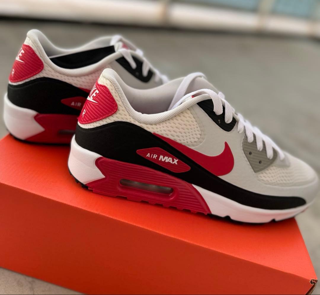KGPナイキ エアマックス90 ゴルフ University Red