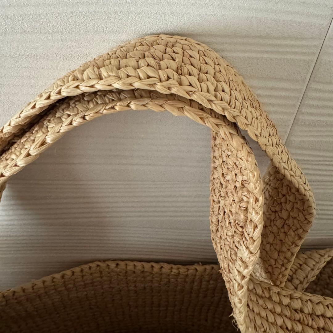 LOEWE 新品 かごバッグ SLIT MINI BAG ナチュラルタン ロエベ