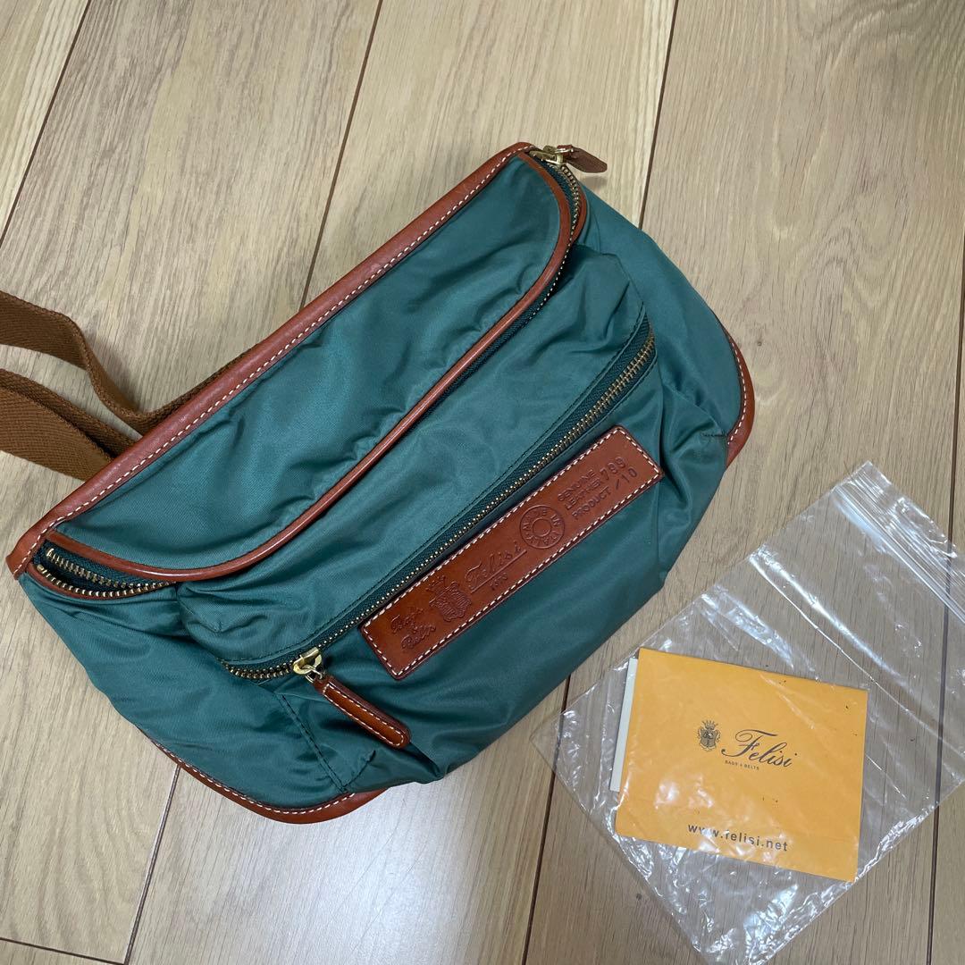 Felisi ボディバッグ・ウエストポーチ グリーン