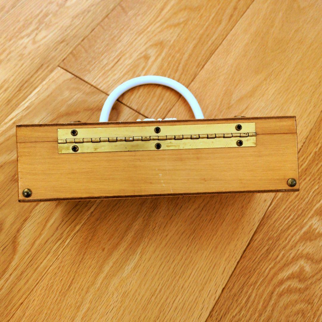 エニットコリンズ　アンティークBOXバッグ