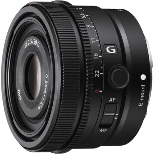 【新品】ソニー 標準単焦点レンズ FE50mm F2.5 G SEL50F25G