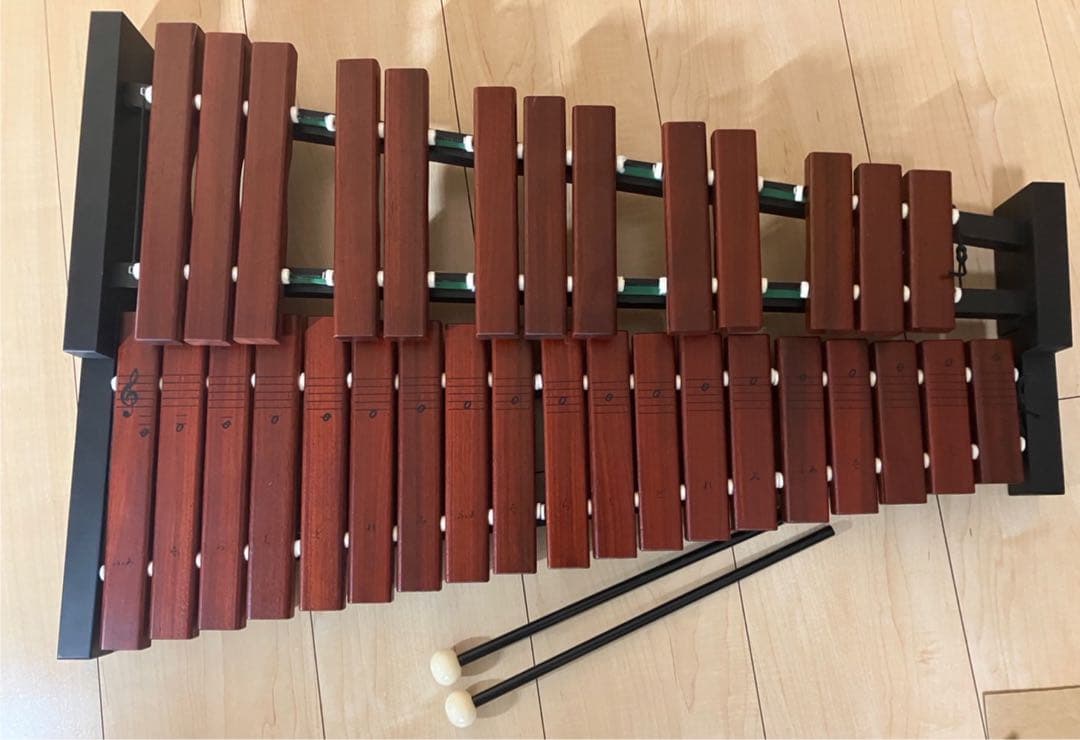 YAMAHA TX-6 32音 卓上木琴 マレット付き