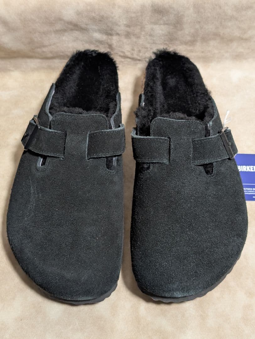 【未使用品】BIRKENSTOCK ボストンファー