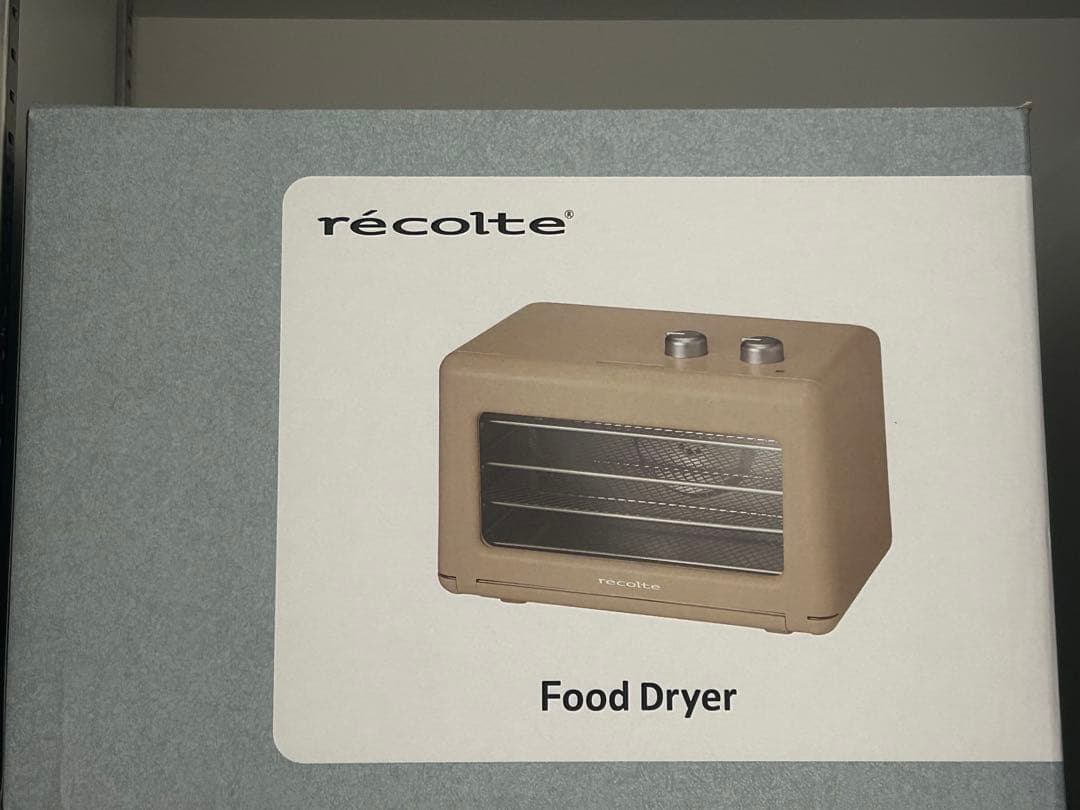 【美品】récolte レコルト　フードドライヤー　 ベージュ