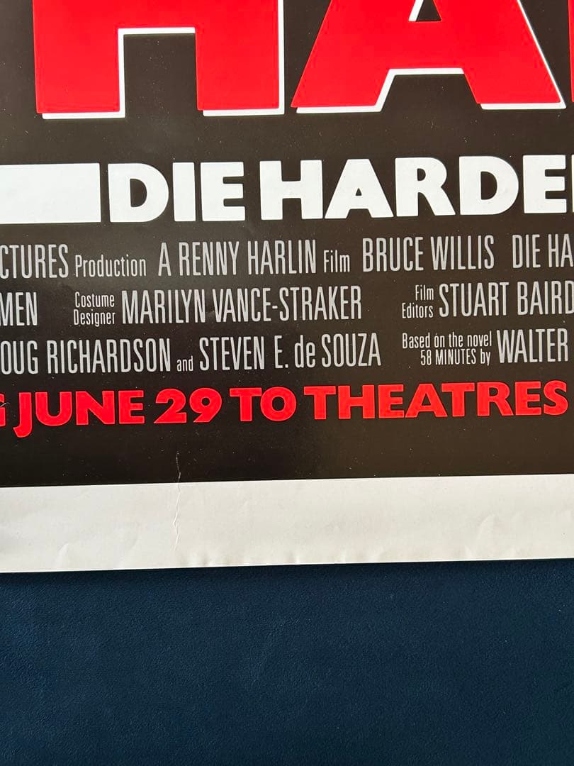 ダイ・ハード2 USオリジナル映画ポスター