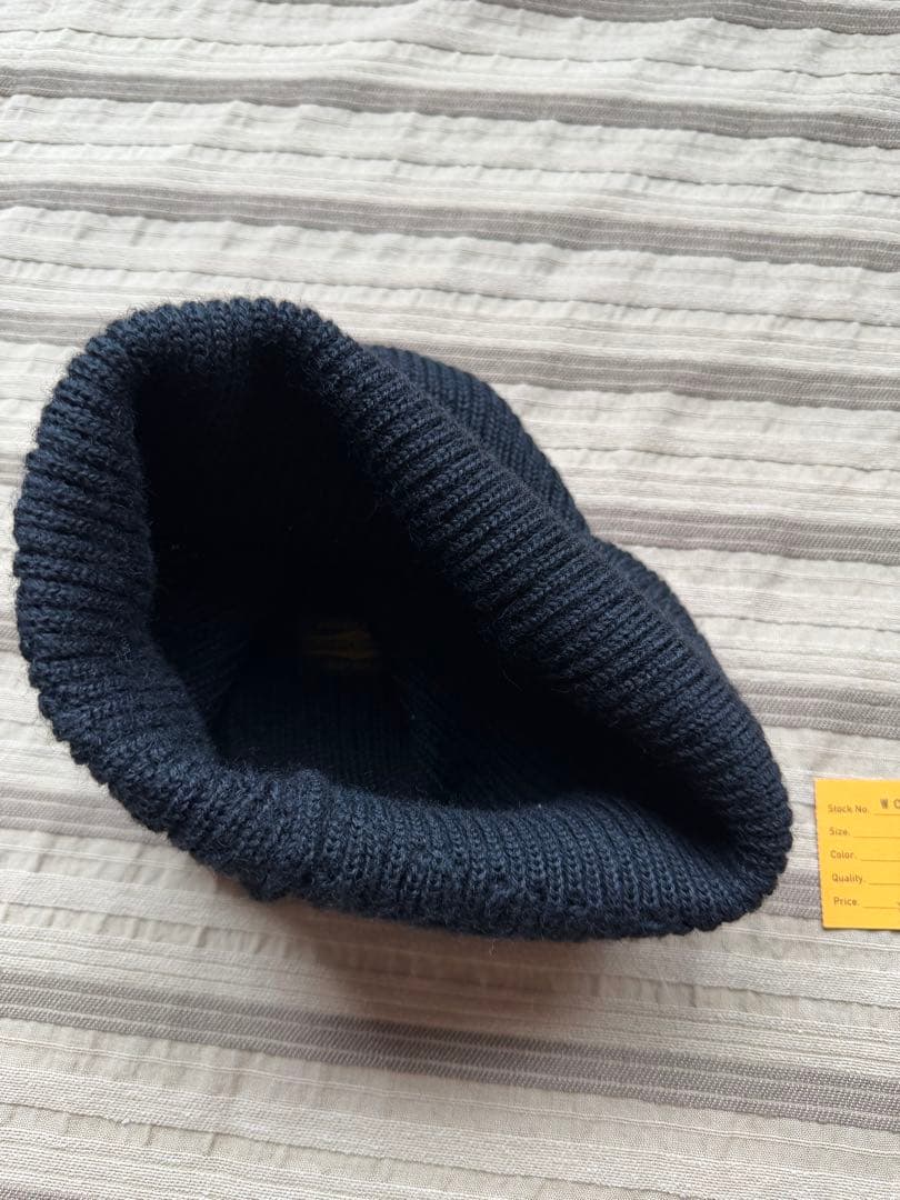 ブッチャープロダクツ WOOLEN CAP ブラック アットラスト
