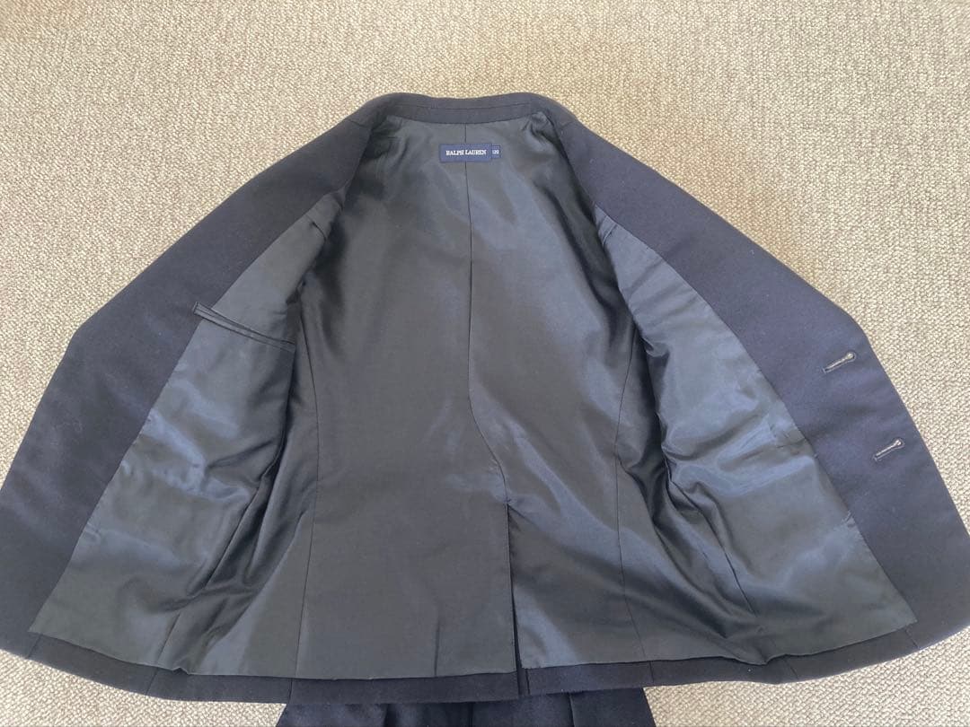 【極美品】ラルフローレン スーツセットアップ 120cm ネイビー