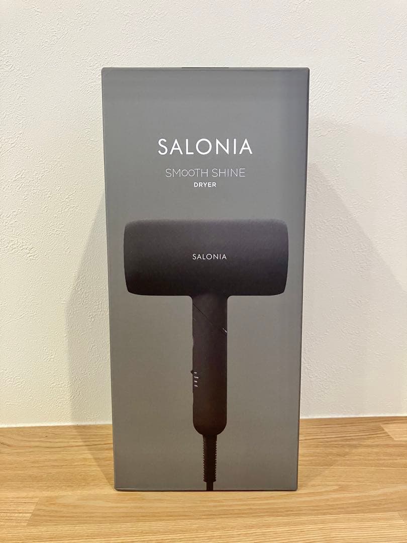 サロニア　上位モデル　スムースシャインドライヤーブラック