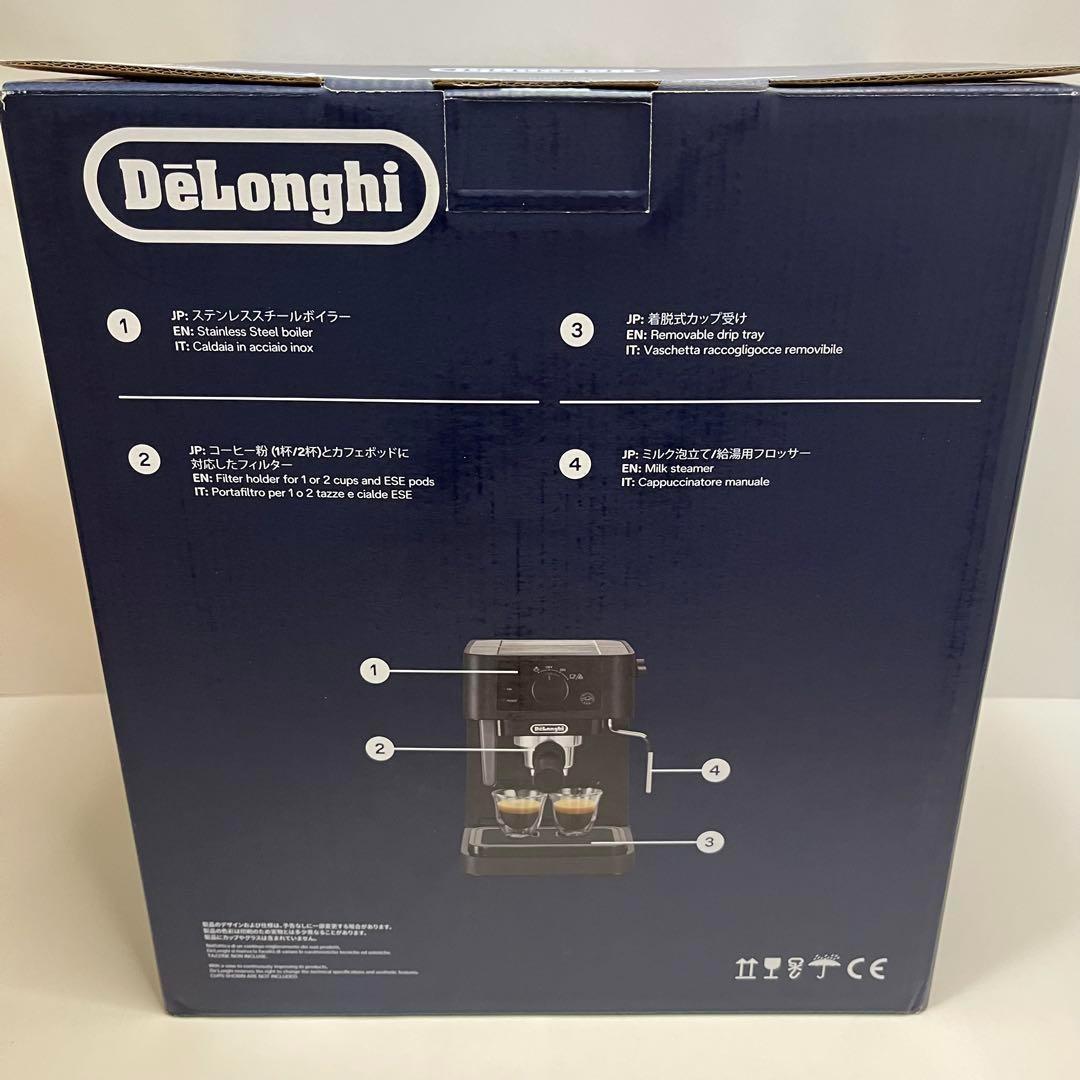 大特価・新品　デロンギ　EC235J-BK　エスプレッソ・カプチーノメーカー