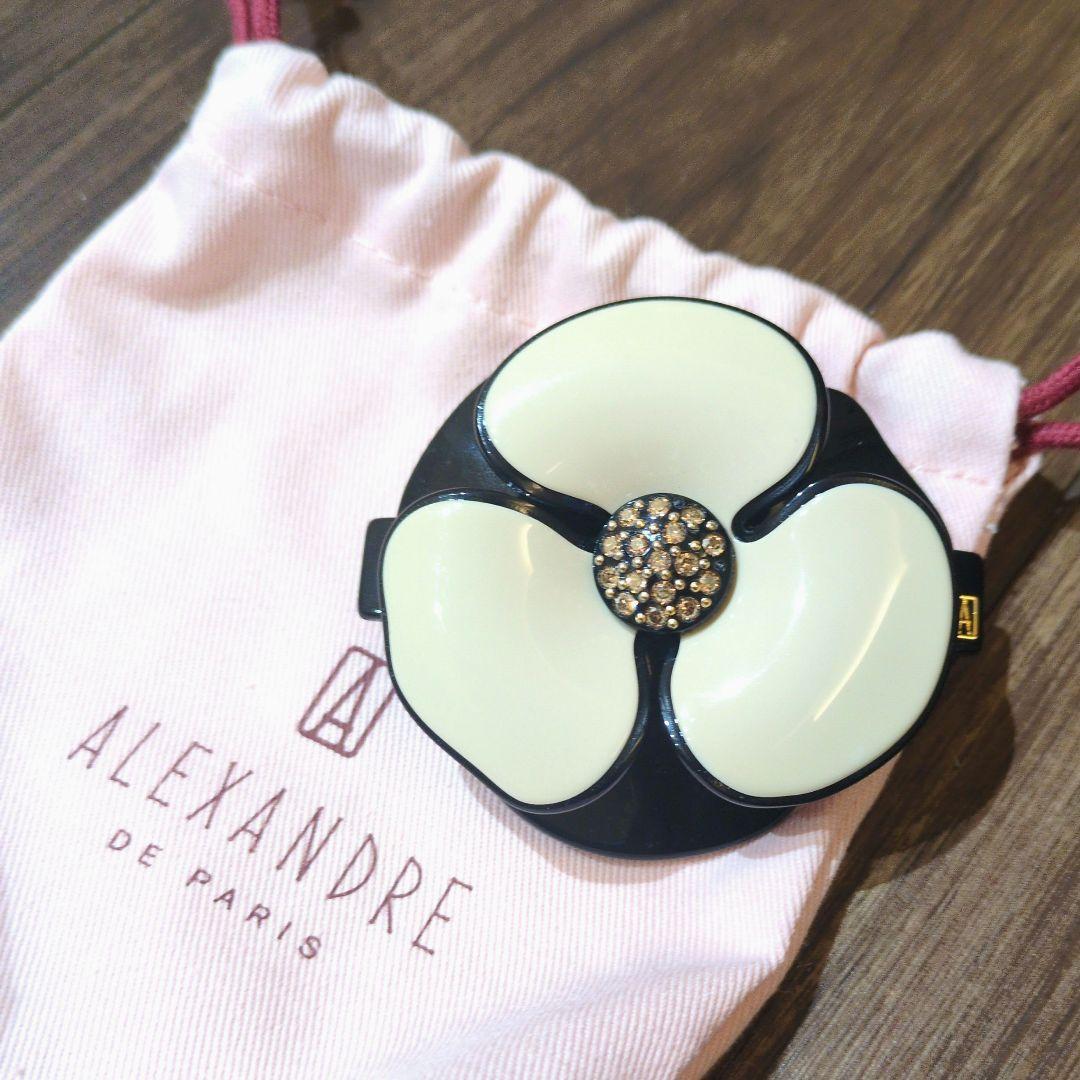 ALEXANDRE DE PARIS カメリアヘアバレッタ