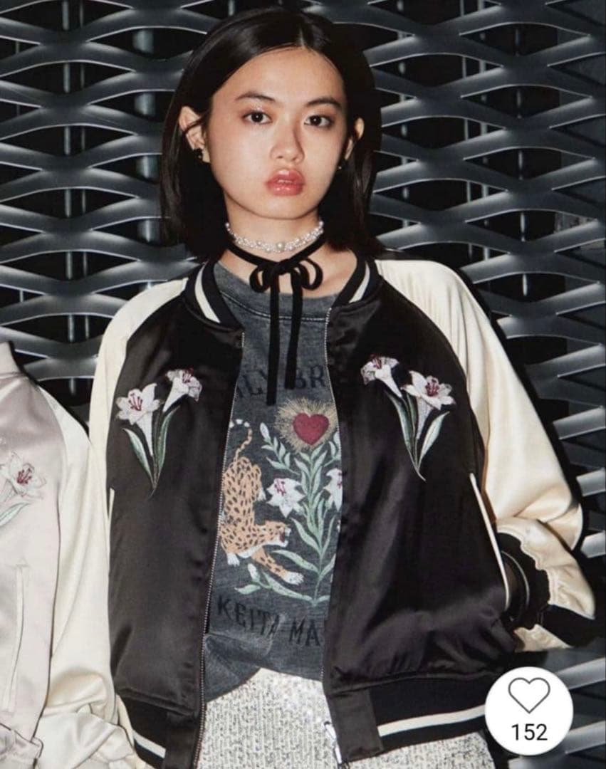 KEITA MARUYAMA エンブロイダリーリバーシブルスカジャン