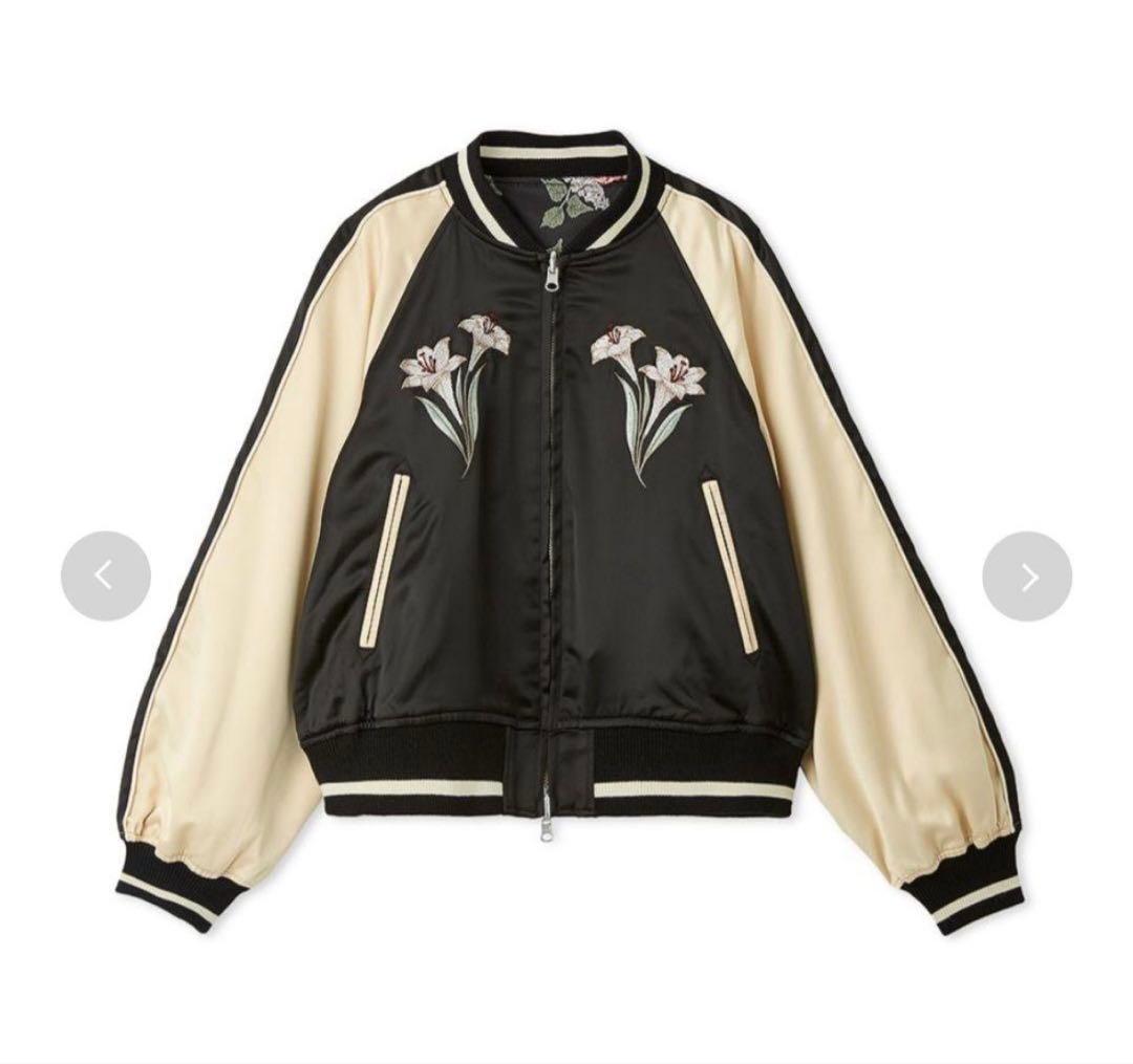 KEITA MARUYAMA エンブロイダリーリバーシブルスカジャン