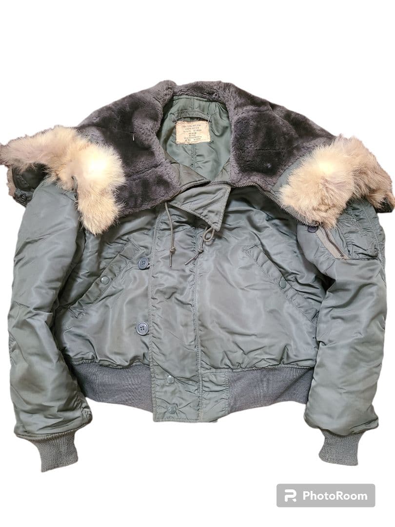 極上!60s 米軍実物N-2B 6278E 白タグ最初期 M ビンテージUSAF