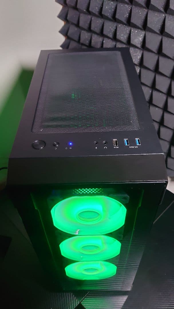 ゲーミングPCフルセット i7 GTX1050ti 16GB SSD256GB