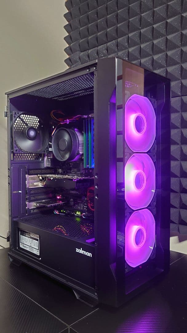 ゲーミングPCフルセット i7 GTX1050ti 16GB SSD256GB