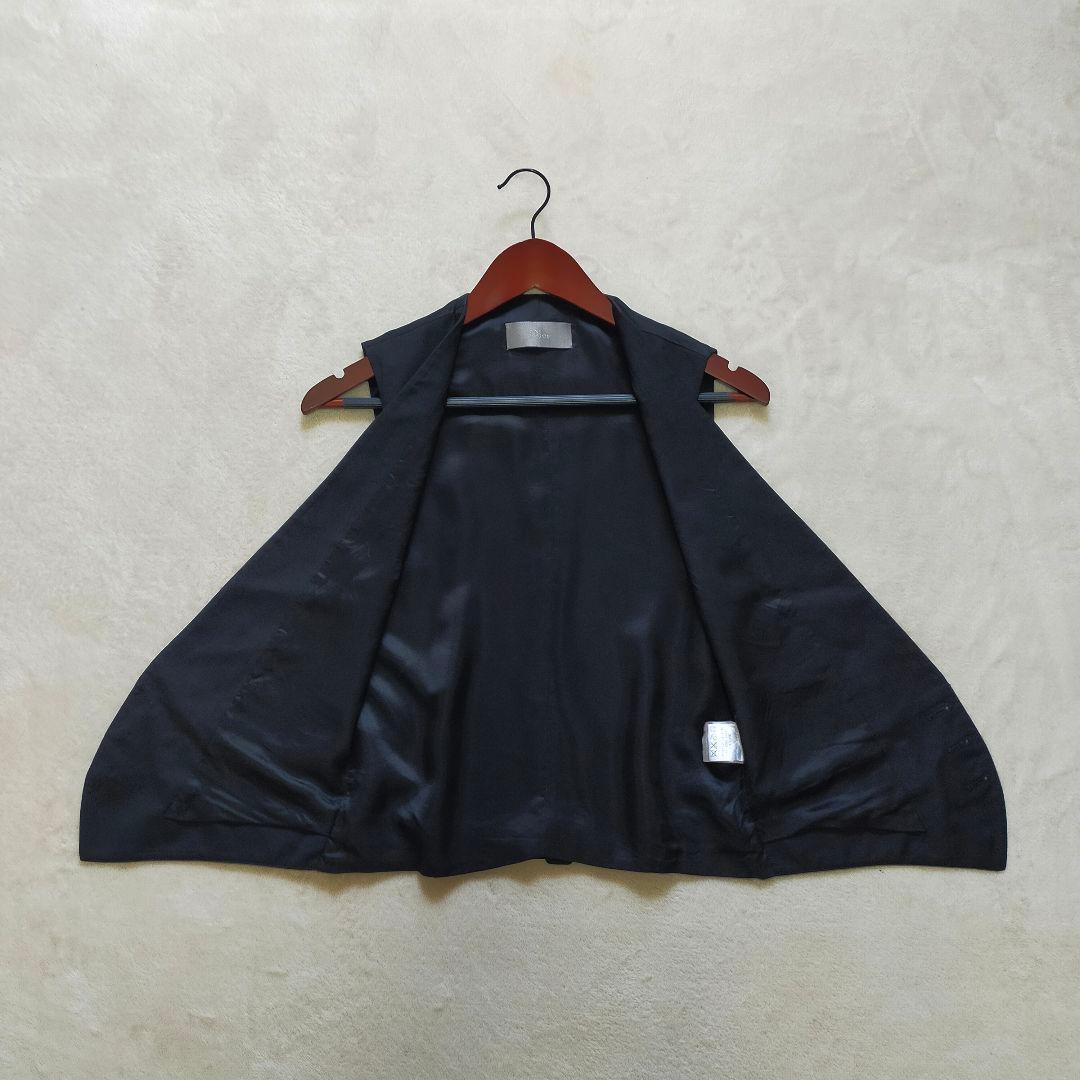 イタリア製　DIOR HOMME　44　テーラードベスト　ジレ　タキシードベスト