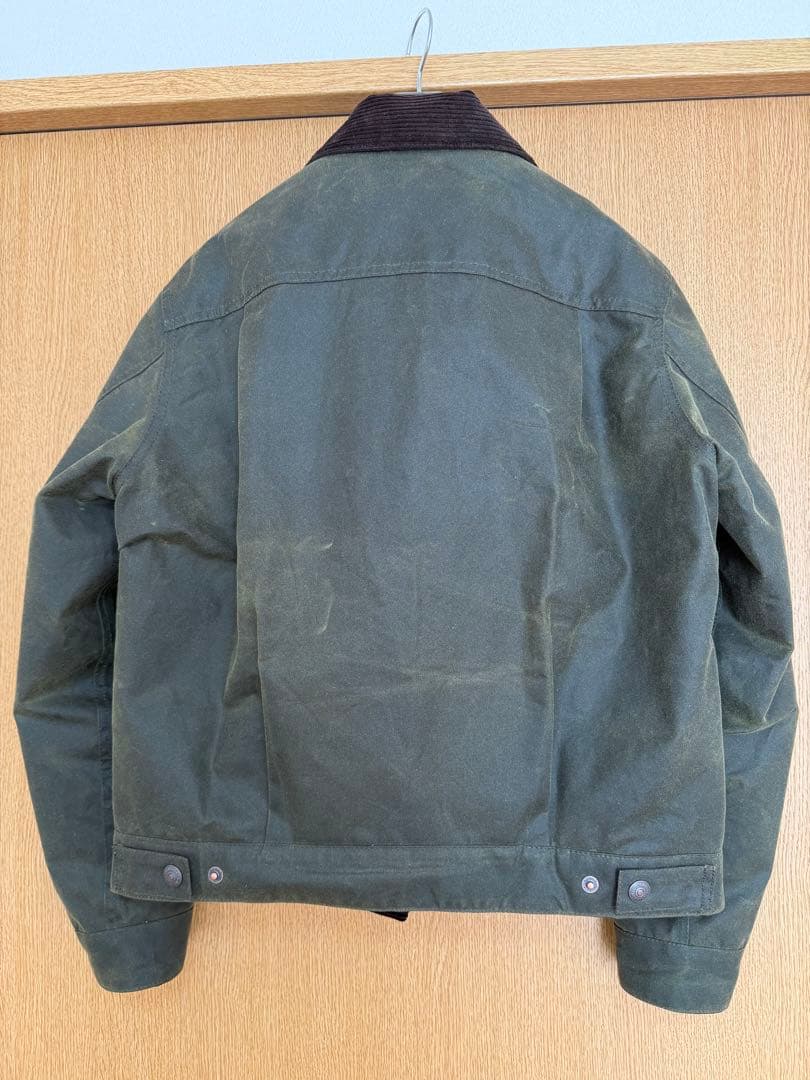 Levi’s Barbour Type2 ワックス トラッカー ジャケット S