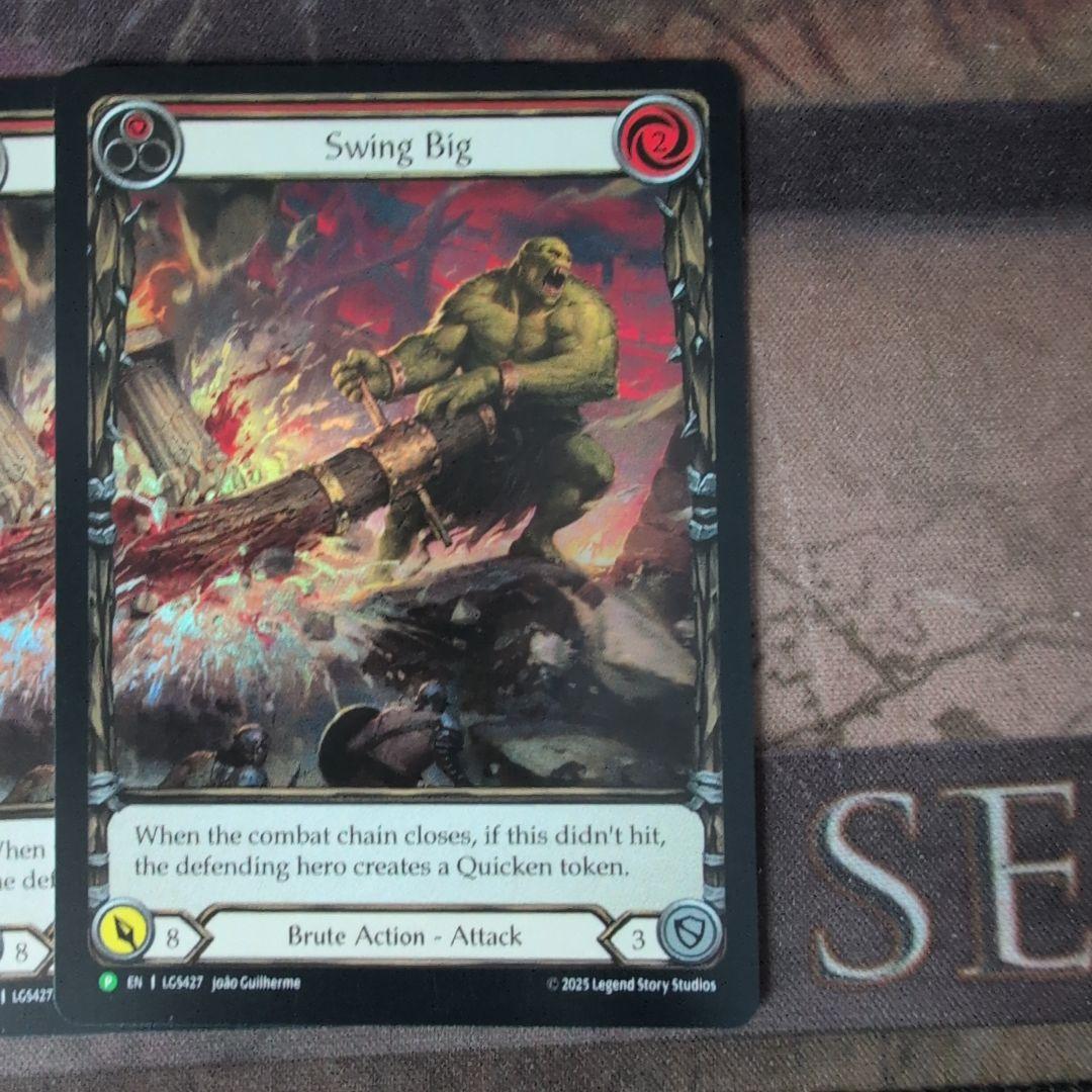 FaB　Swing Big プロモ　3枚セット