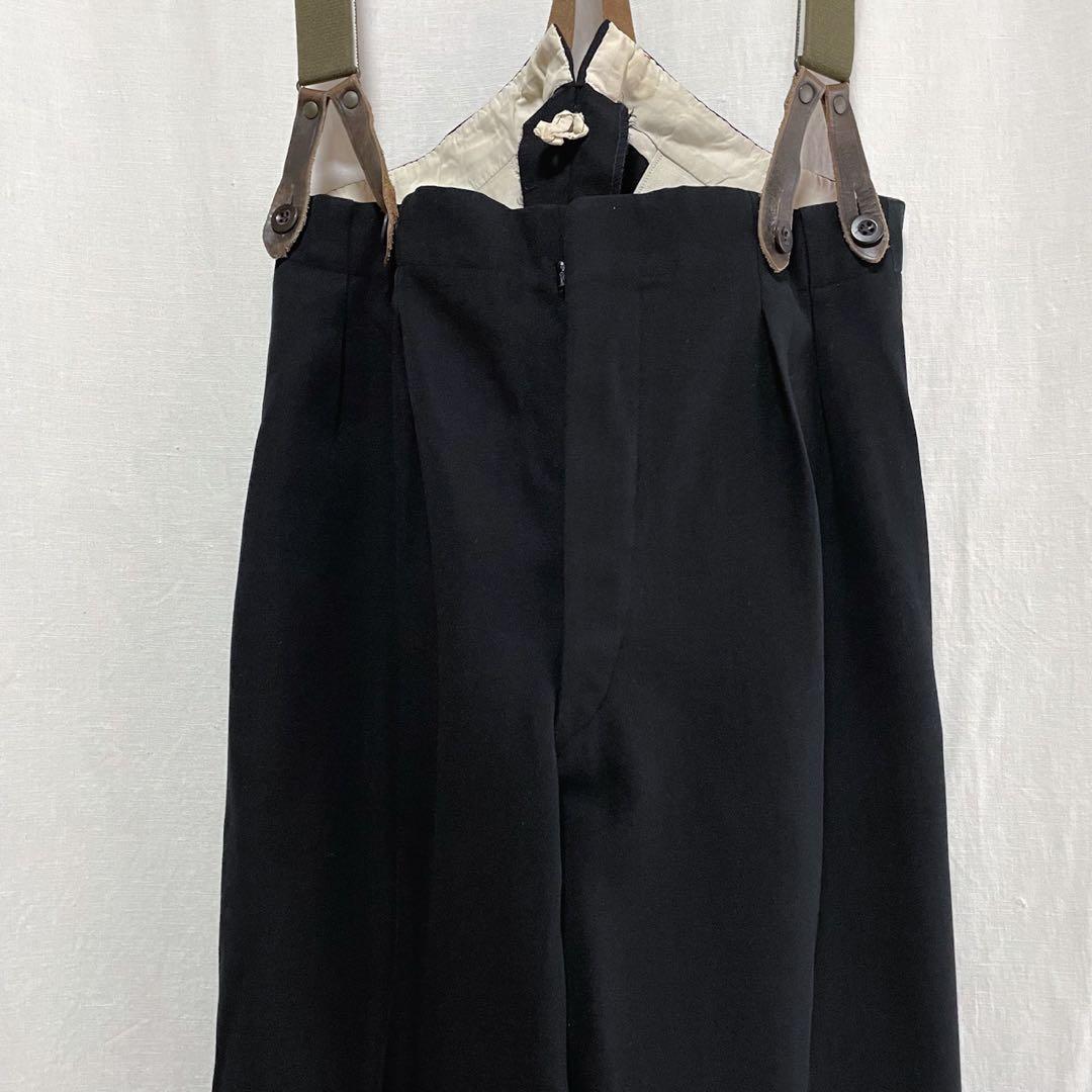 貴重 50s イギリス軍 サイドライン ドレスパン W34 ユーロ ミリタリー