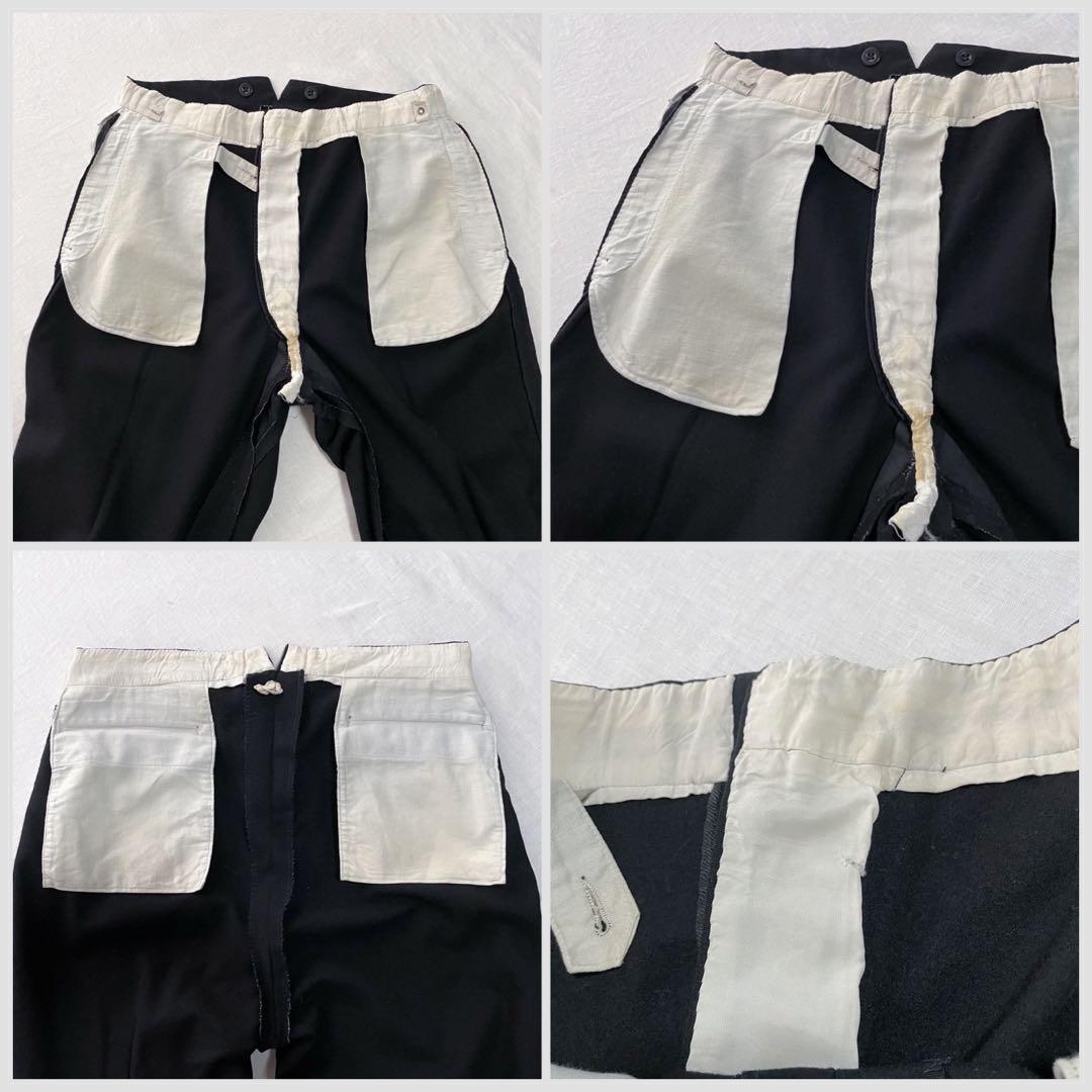 貴重 50s イギリス軍 サイドライン ドレスパン W34 ユーロ ミリタリー